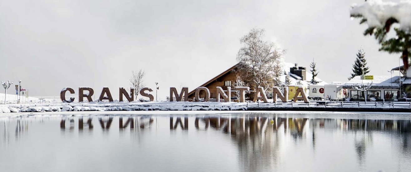 Crans-Montana / Grône, lacs de la Corne et de la Brèche / Sierre, lac de Géronde) / Aigle / Lausanne, parc de Sauvabelin (VS-VD)