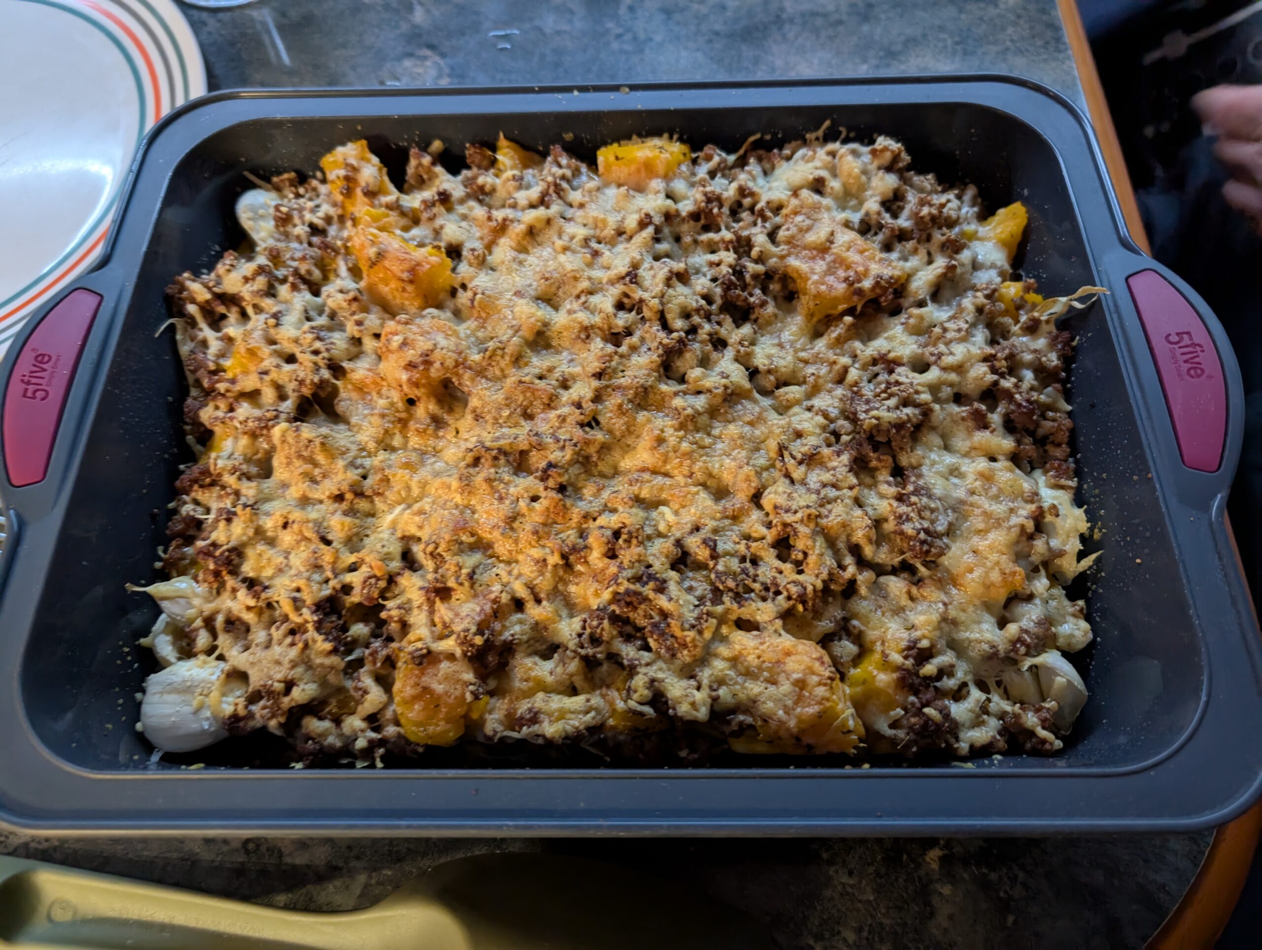 Gratin de potimarron à la viande hachée